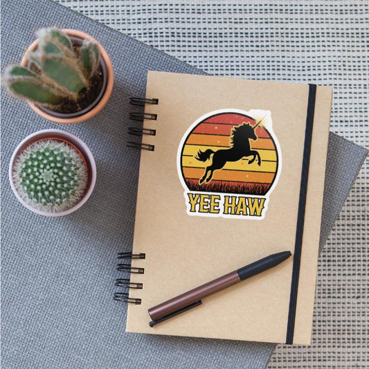 Retro Unicorn Yee-Haw