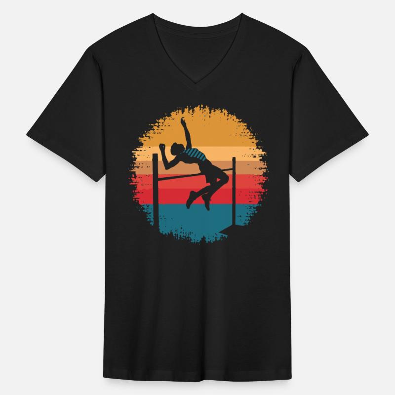 Retro Vintage High Jump Athlete Sports Lover Gifts