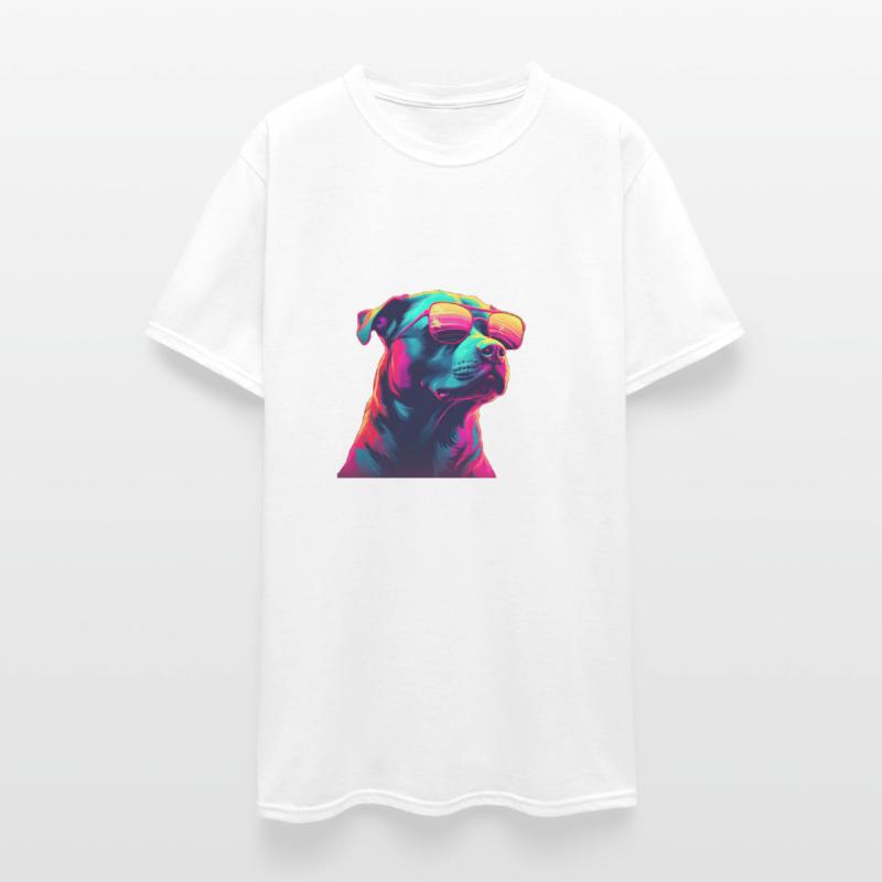 Retro Woof A Dog s Synthwave Adventure