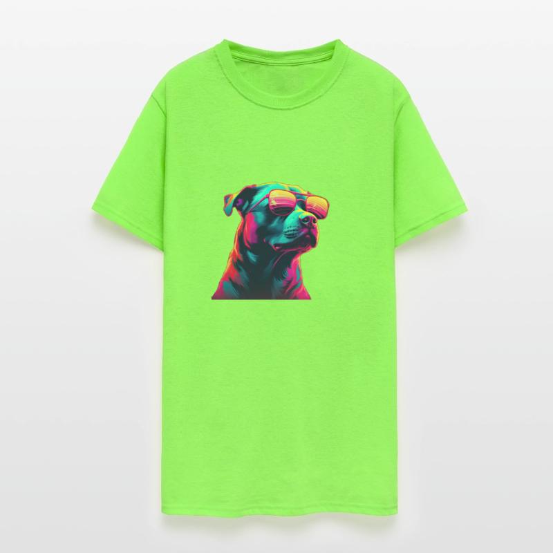 Retro Woof A Dog s Synthwave Adventure