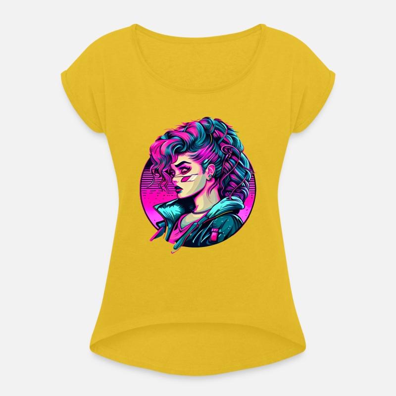 Retrowave Synthwave 80s Character Design