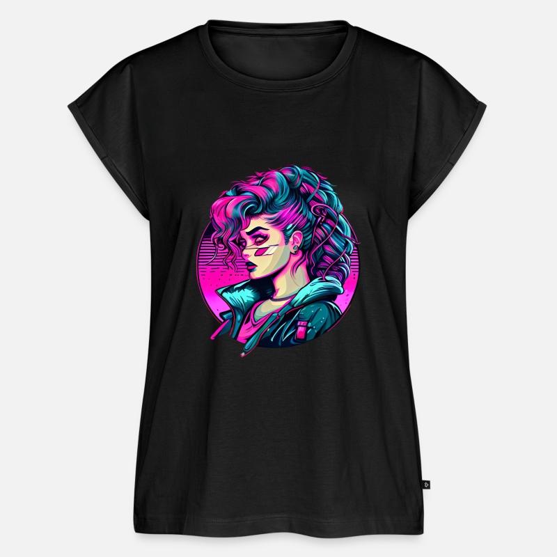 Retrowave Synthwave 80s Character Design