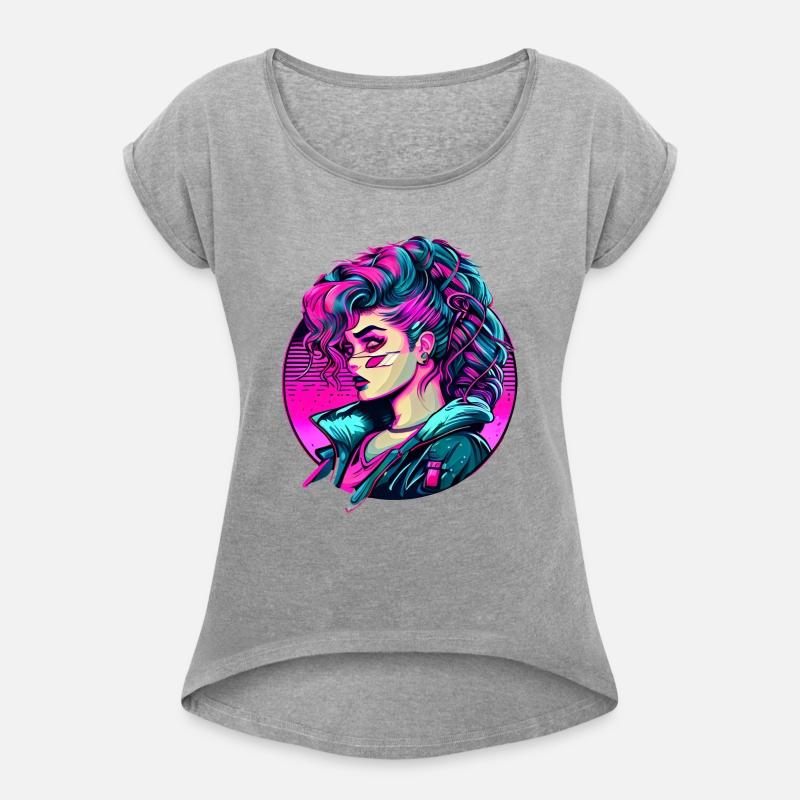 Retrowave Synthwave 80s Character Design