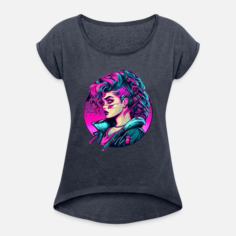 Retrowave Synthwave 80s Character Design