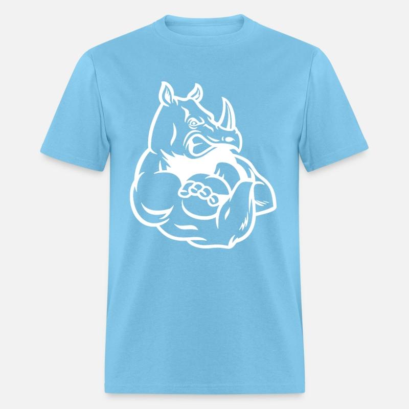 RHINO MUSCLES MENS GYM TRAINING TOP BODYBUILDING M