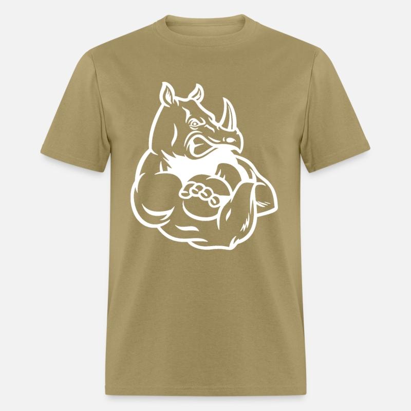 RHINO MUSCLES MENS GYM TRAINING TOP BODYBUILDING M