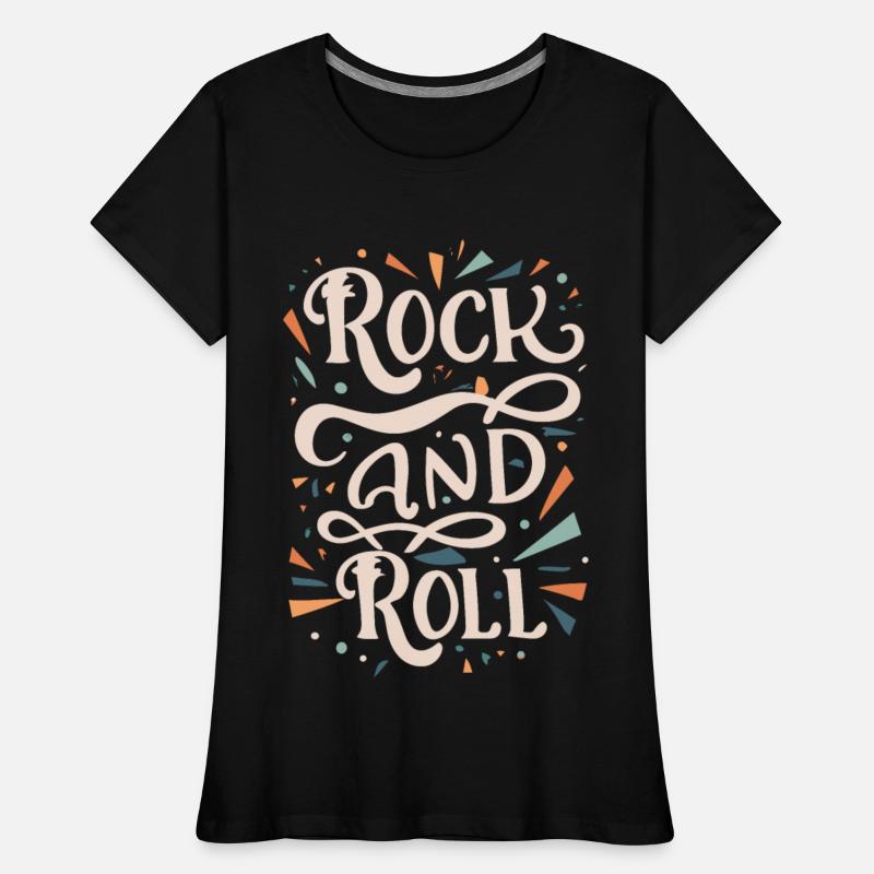 Rock And Roll Rock Statement Motto