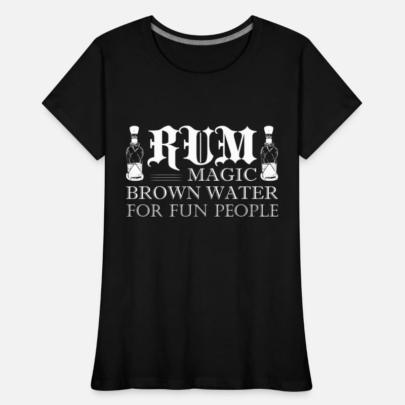 Rum Magic Brown Water For Fun People Drinking Alco