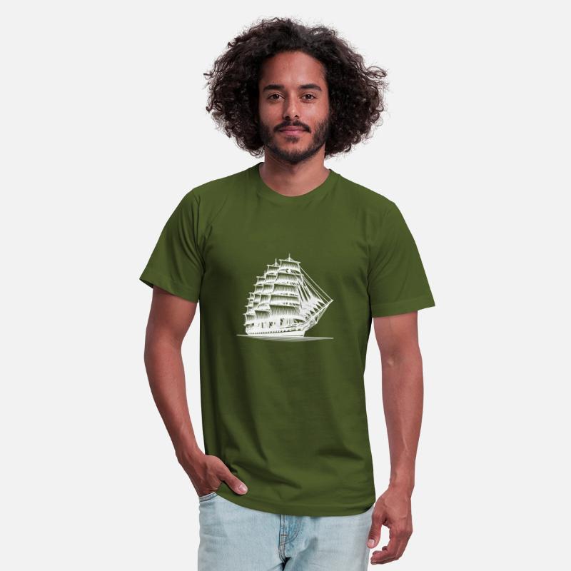 Sailing Ship Vintage Tall Ship On A Great Voyage