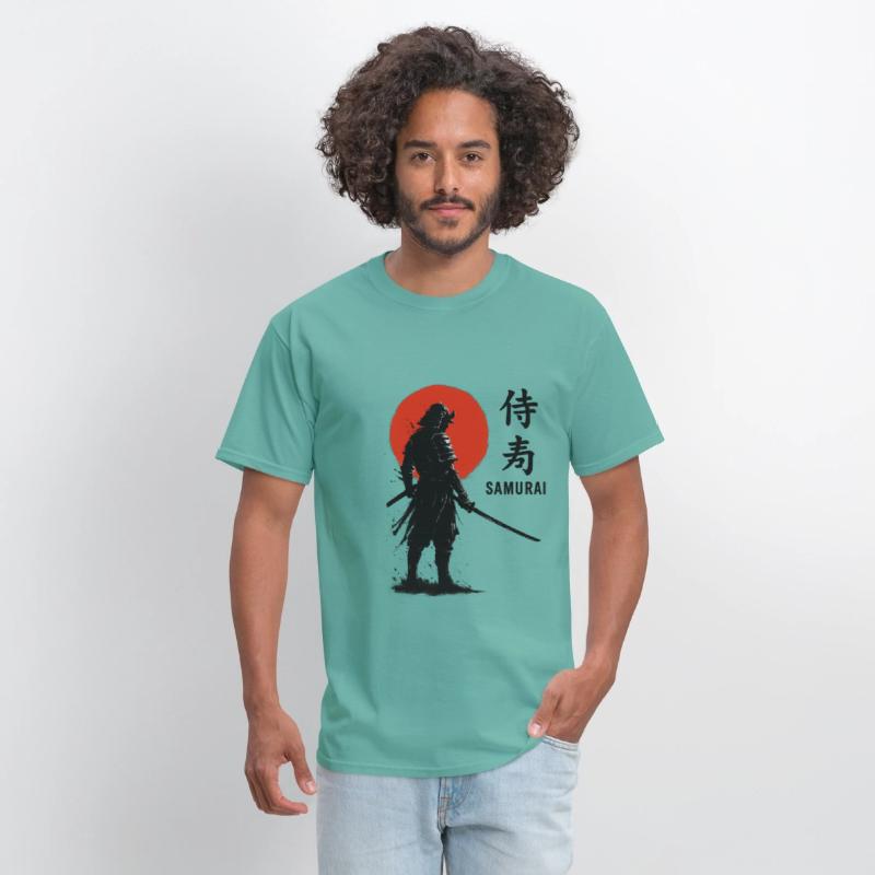 Samurai Warrior Ink Style – Japanese Zen Power.