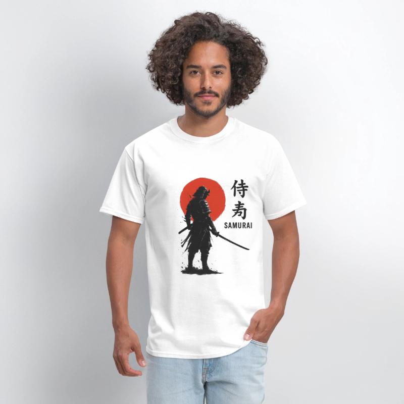 Samurai Warrior Ink Style – Japanese Zen Power.