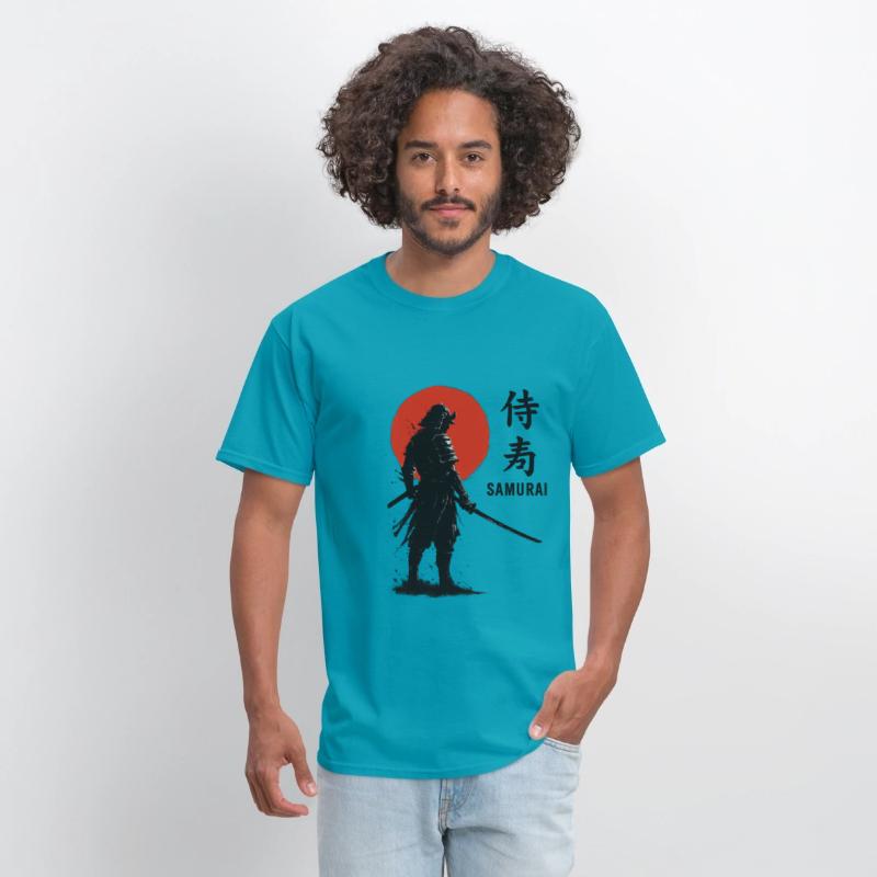 Samurai Warrior Ink Style – Japanese Zen Power.