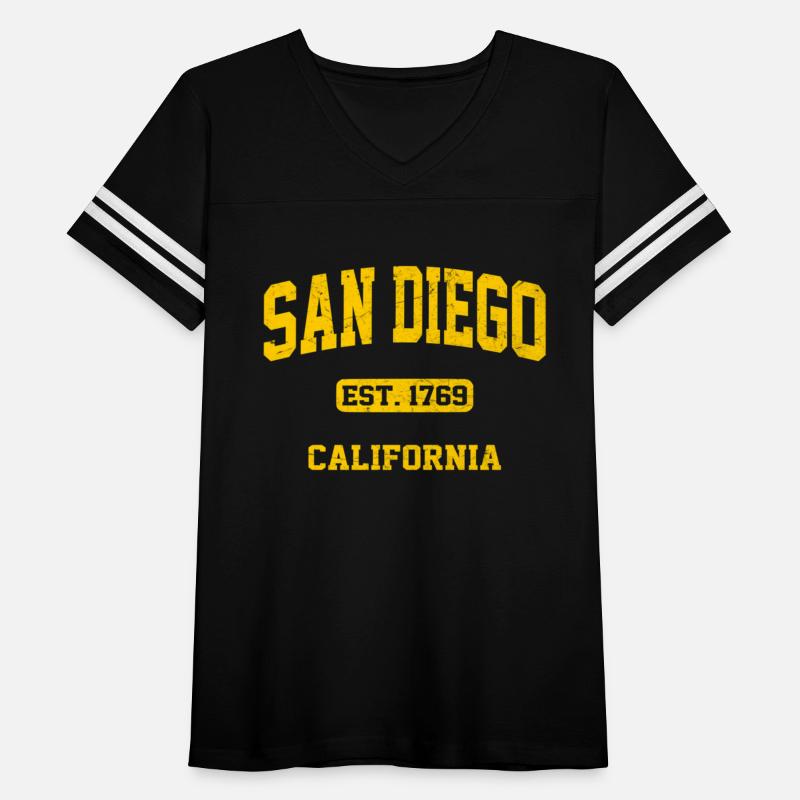 San Diego California State Athletic Style