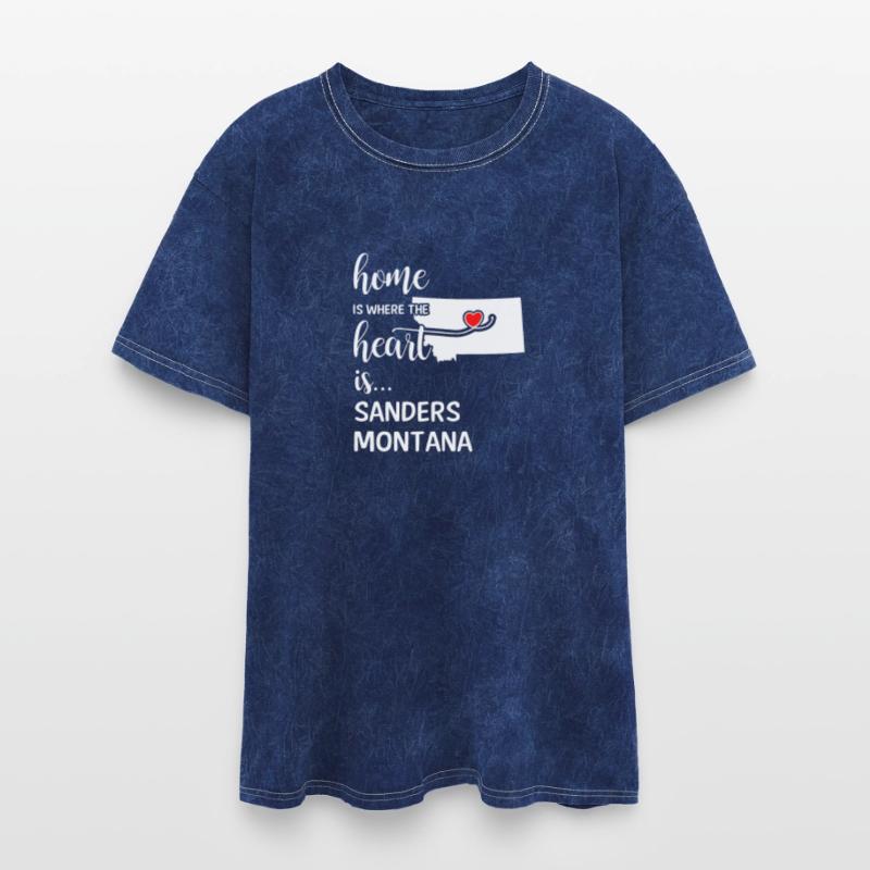 Sanders County Montana Is Where My Heart Is Gift