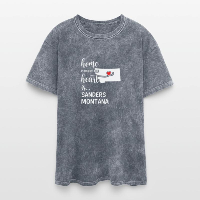 Sanders County Montana Is Where My Heart Is Gift