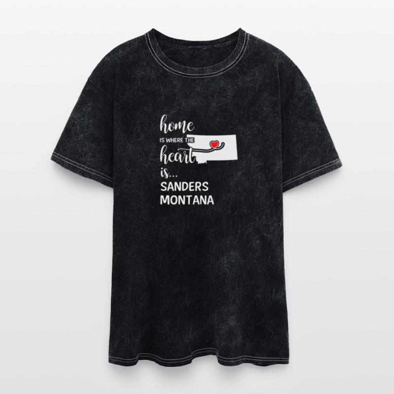 Sanders County Montana Is Where My Heart Is Gift