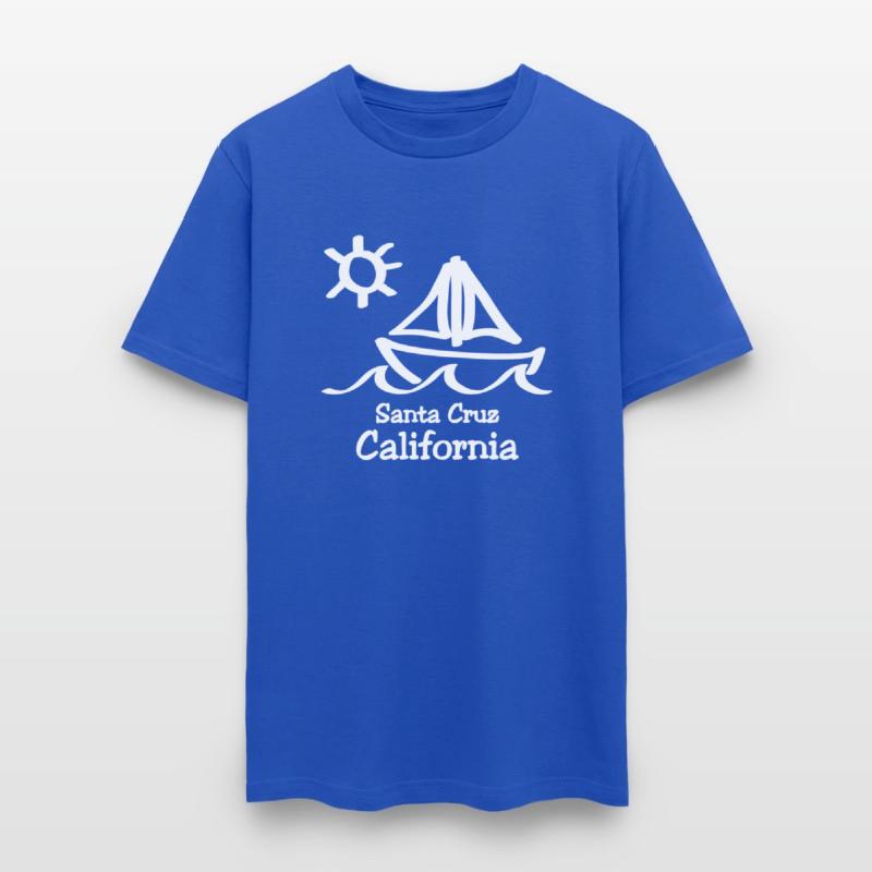 Santa Cruz California Sailboat Souvenirs Gifts