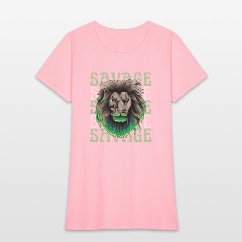 Savage – Bold Alpha King Graphic T-Shirt