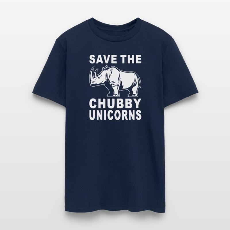 Save the Chubby Rhinoceros Funny