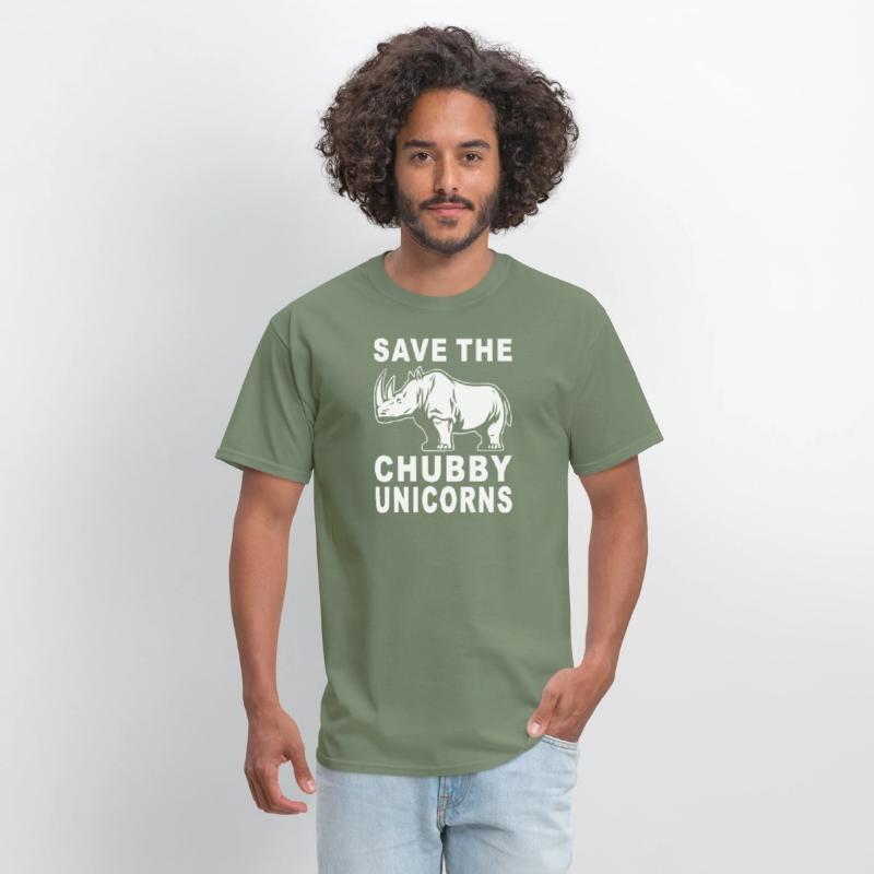 Save the Chubby Rhinoceros Funny