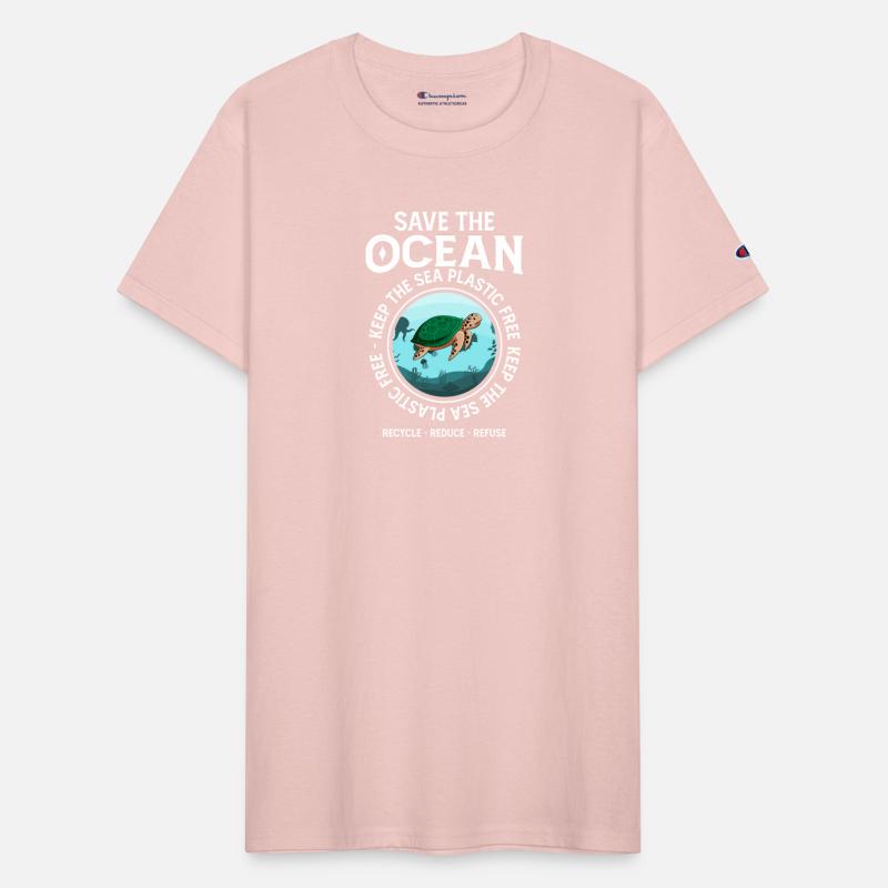 Save The Ocean Keep The Sea Plastic Free Turtle