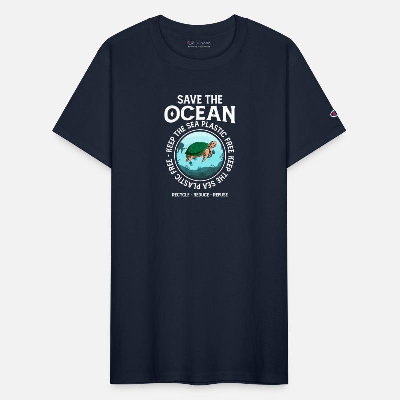 Save The Ocean Keep The Sea Plastic Free Turtle