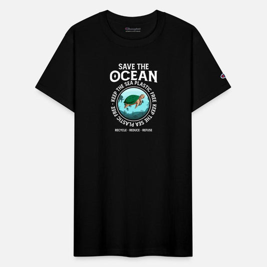 Save The Ocean Keep The Sea Plastic Free Turtle