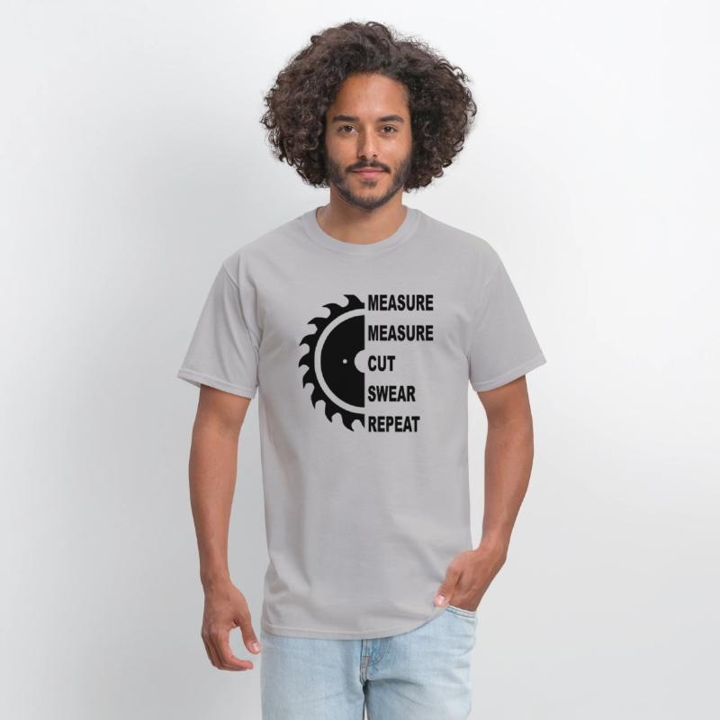 Saw Measure Measure Cut Sweat Repeat © WhiteTiger