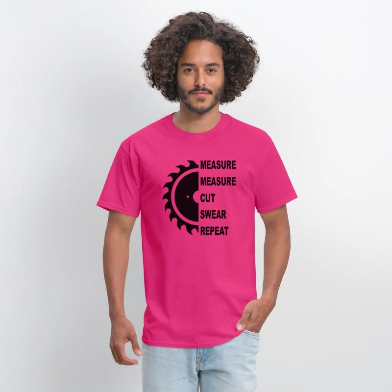 Saw Measure Measure Cut Sweat Repeat © WhiteTiger