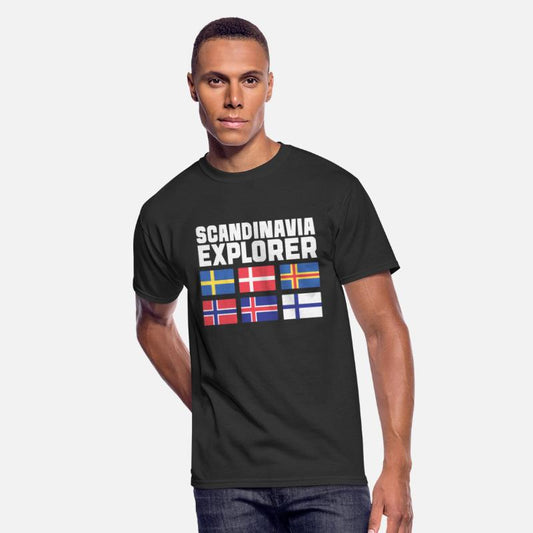 Scandinavia Explorer Flags Iceland Sweden Norway