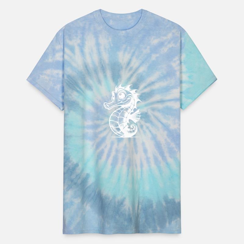 Seahorse Children Pencil Big Eyes Sketch