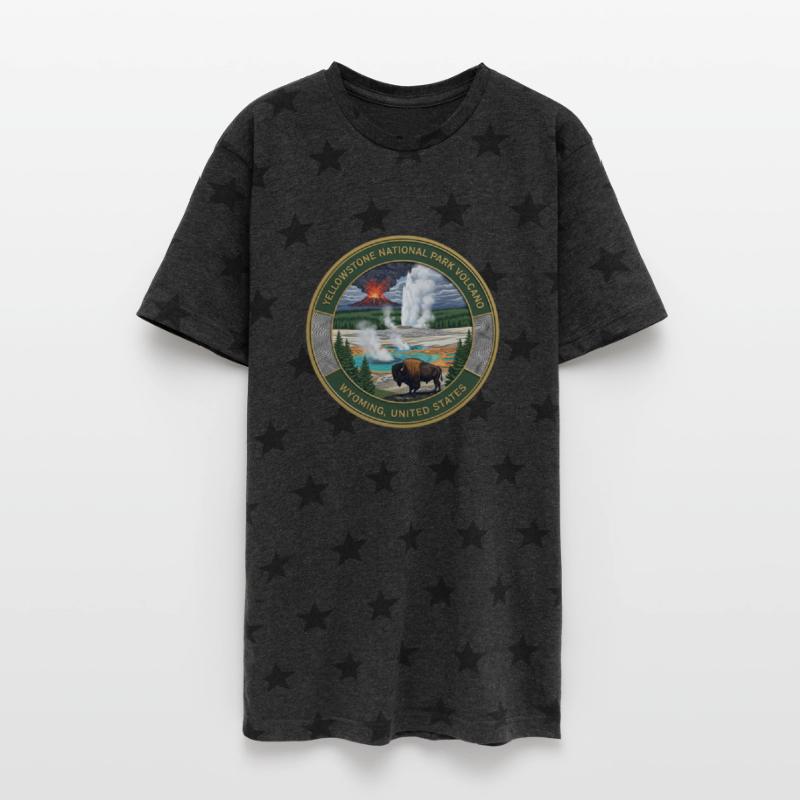 Seal of Yellowstone National Park Volcano Wyoming