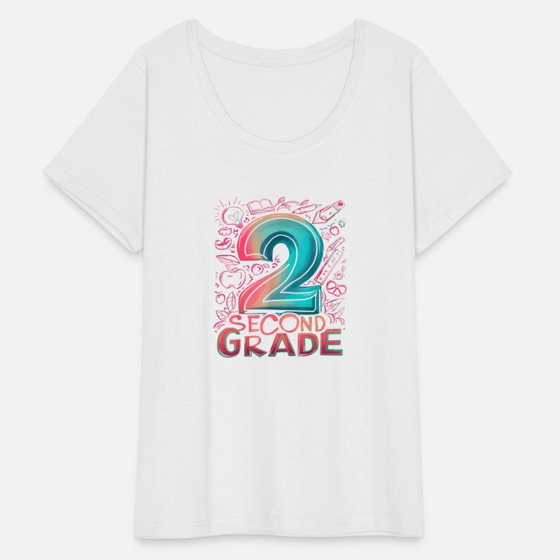 Second Grade Typography 2nd Grade Teacher back to