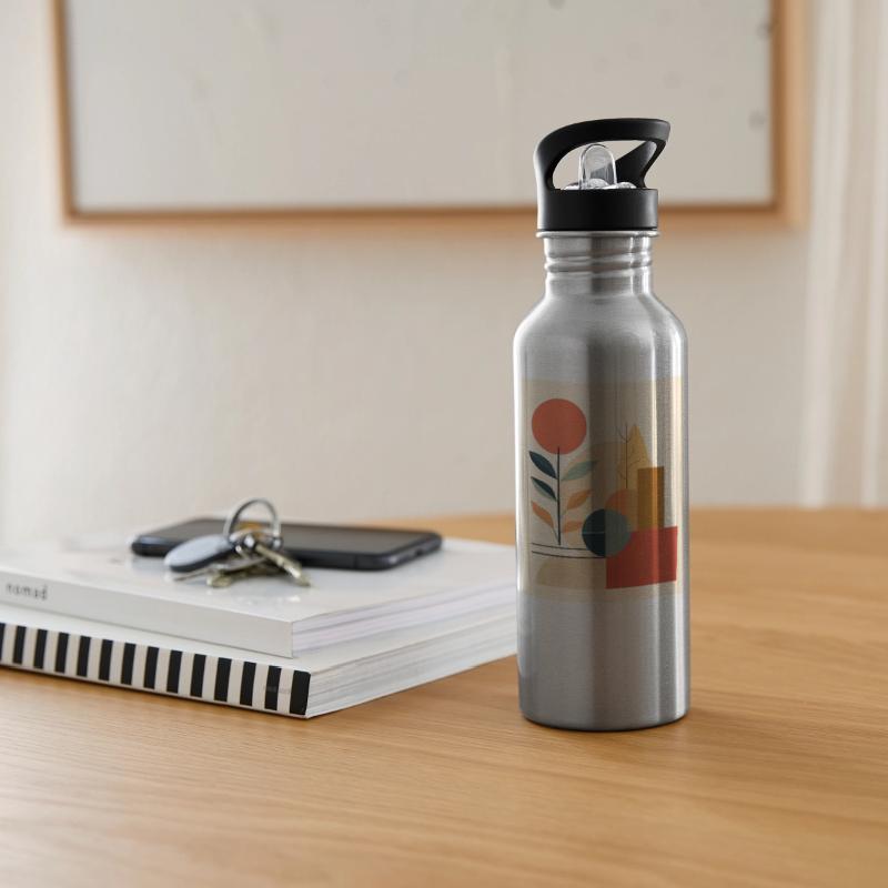 shapes of leaf mid century geometry V