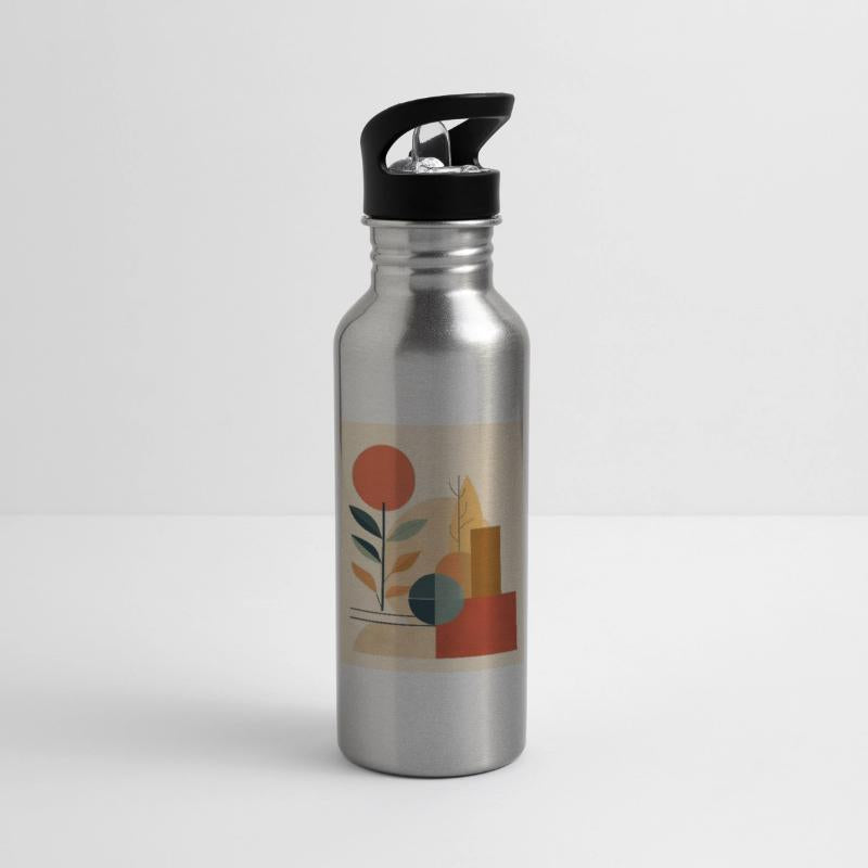 shapes of leaf mid century geometry V