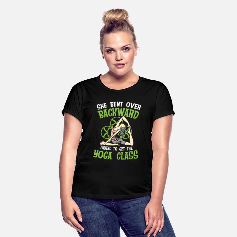 She Bent Over Backward To Get The Yoga Class