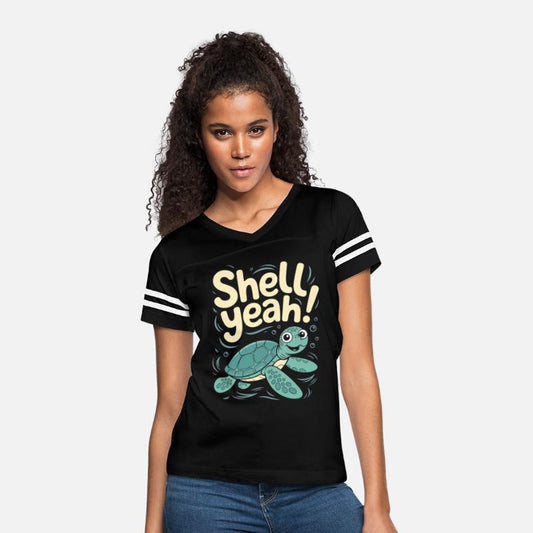 Shell Yeah Turtle Shirt - Fun Ocean Animal Tee