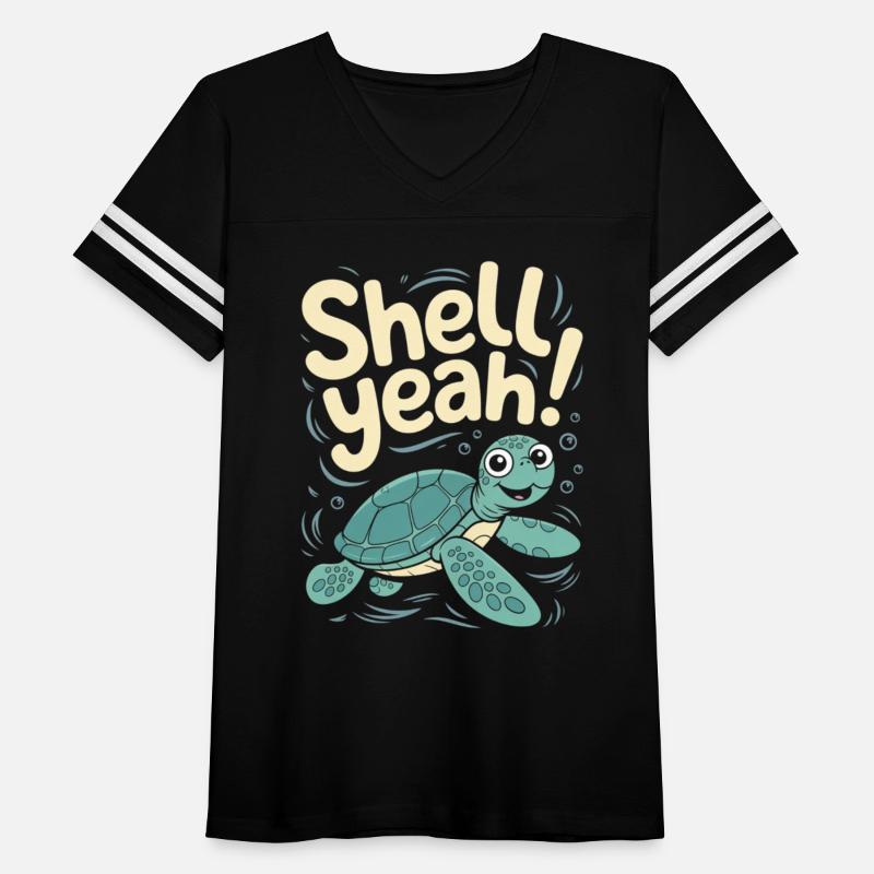 Shell Yeah Turtle Shirt - Fun Ocean Animal Tee