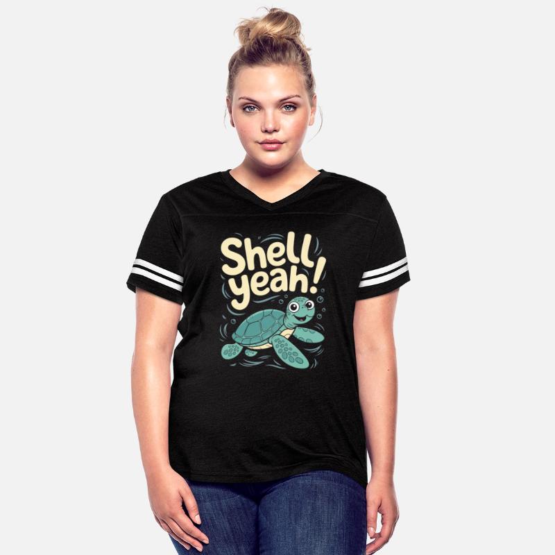Shell Yeah Turtle Shirt - Fun Ocean Animal Tee