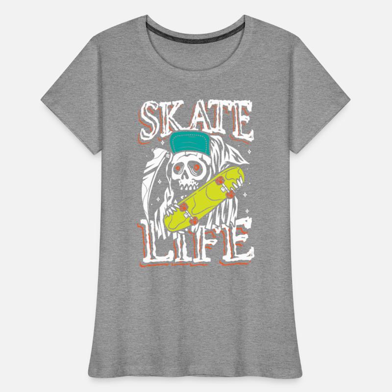 Skate life | rolling punk skull