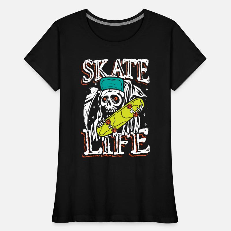 Skate life | rolling punk skull
