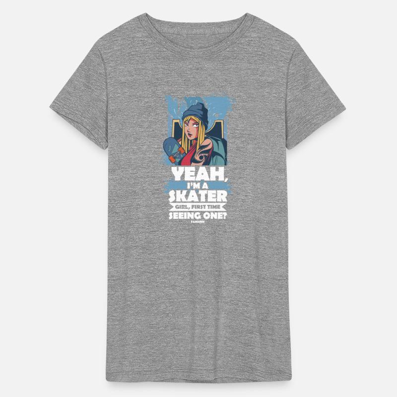 Skateboard Halfpipe girls gift