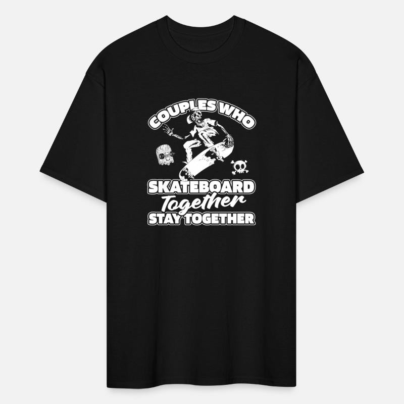 Skateboard Skater Couple