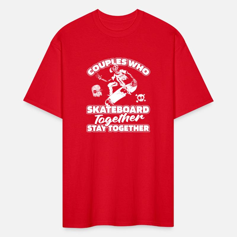 Skateboard Skater Couple