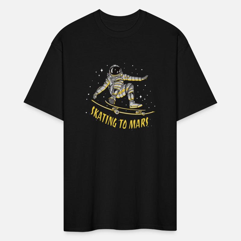 Skating To Mars Skateboard Skateboarding Space