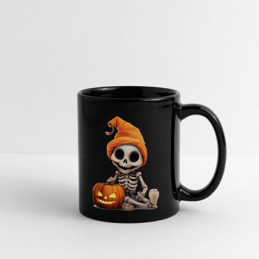 Skeleton celebrating Halloween