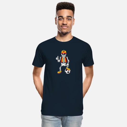 Skeleton Germany Supporter Fan Soccer