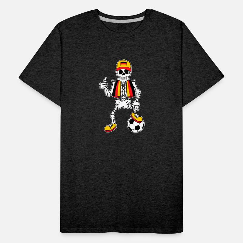 Skeleton Germany Supporter Fan Soccer
