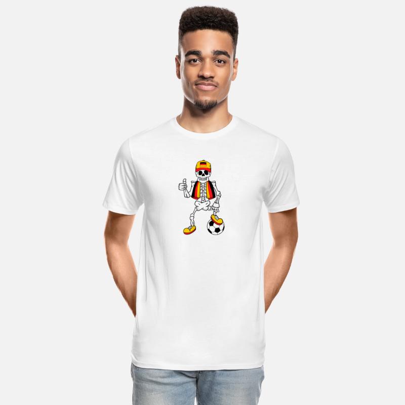 Skeleton Germany Supporter Fan Soccer