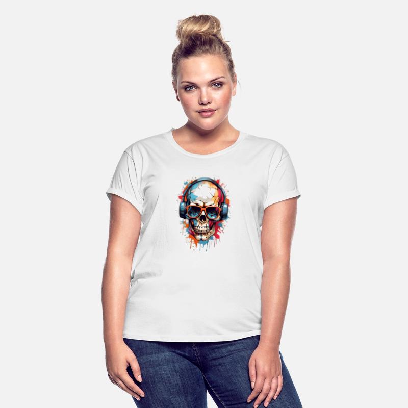 Skull with Beats ,music, festival